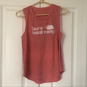 Burn Bootcamp Coral Women’s Muscle Tank